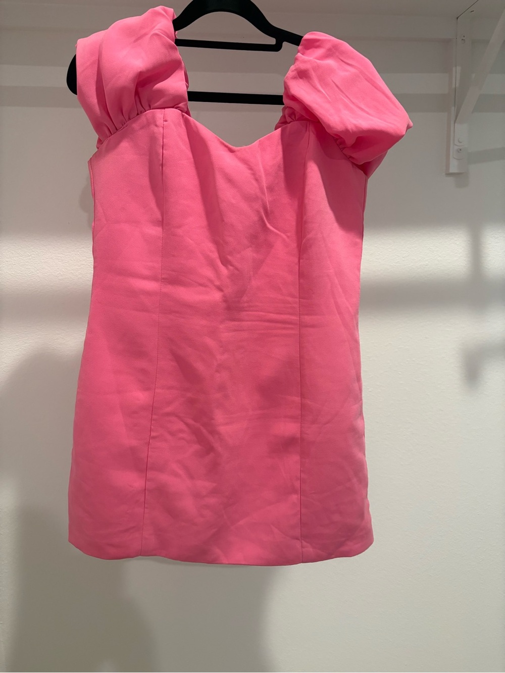 Strapless Pink Cocktail Dress